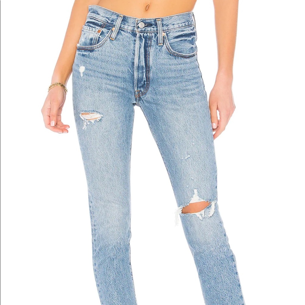 Levi’s 501 Skinny Jeans Can’t Touch This. 💜